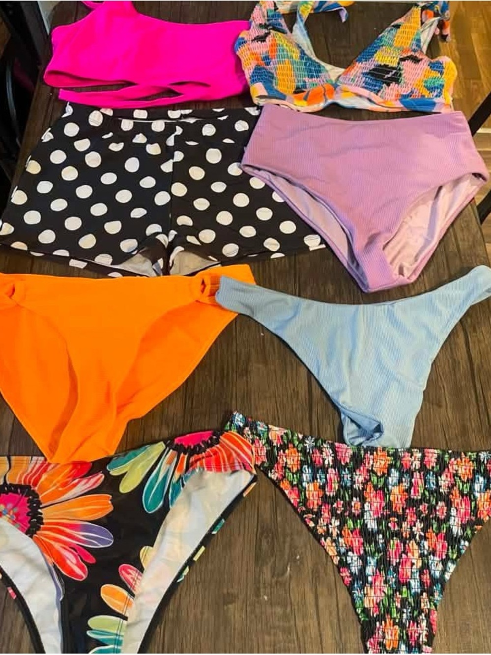 Mixed-Color Women’s Bikini Bottoms Pack - Vibrant Swim Separates